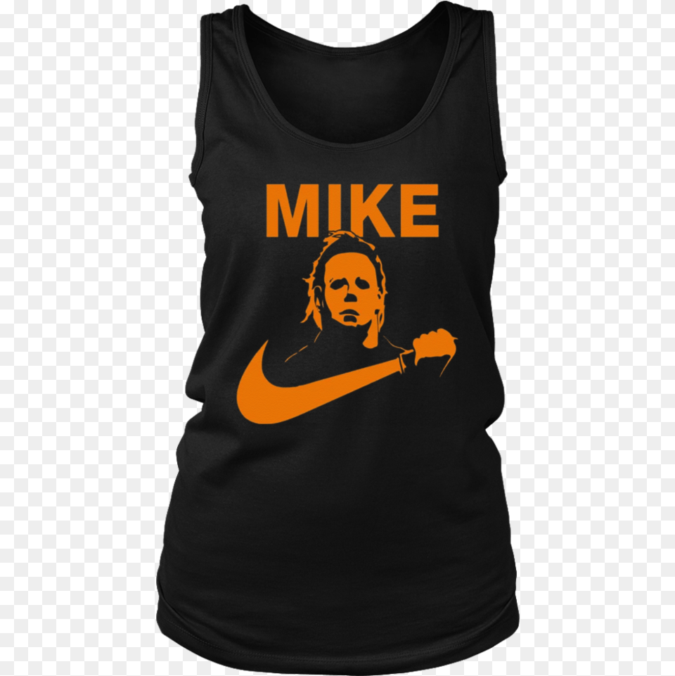 Michael Myers Just Do It T Shirt Pilates Tshirt, Clothing, T-shirt, Tank Top, Face Png