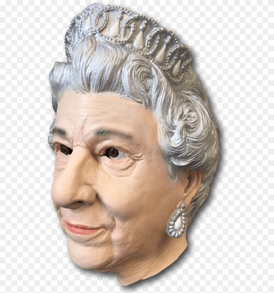 Michael Myers Mask Queen Elizabeth Latex Mask, Adult, Female, Person, Woman Free Png