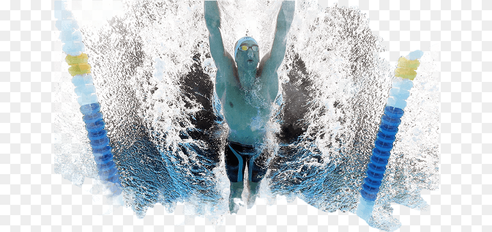 Michael Phelps En Una Semifina De 200 M En 2016 United States Of America, Leisure Activities, Person, Sport, Swimming Png Image