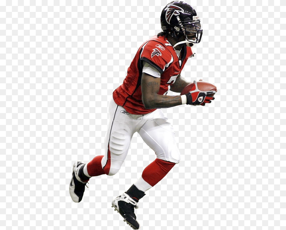 Michael Vick Falcons, American Football, Playing American Football, Person, Helmet Png