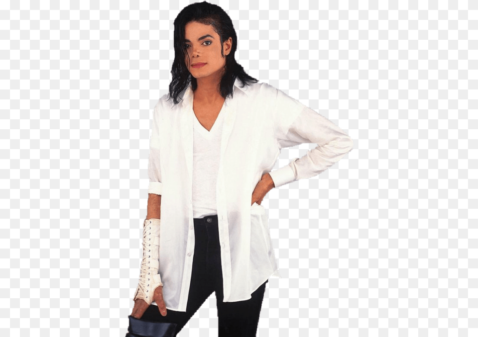 Michaeljackson Blackorwhite Vane Saarivera Freetoedit Michael Jackson Black Or White Outfit, Blouse, Clothing, Shirt, Long Sleeve Free Png