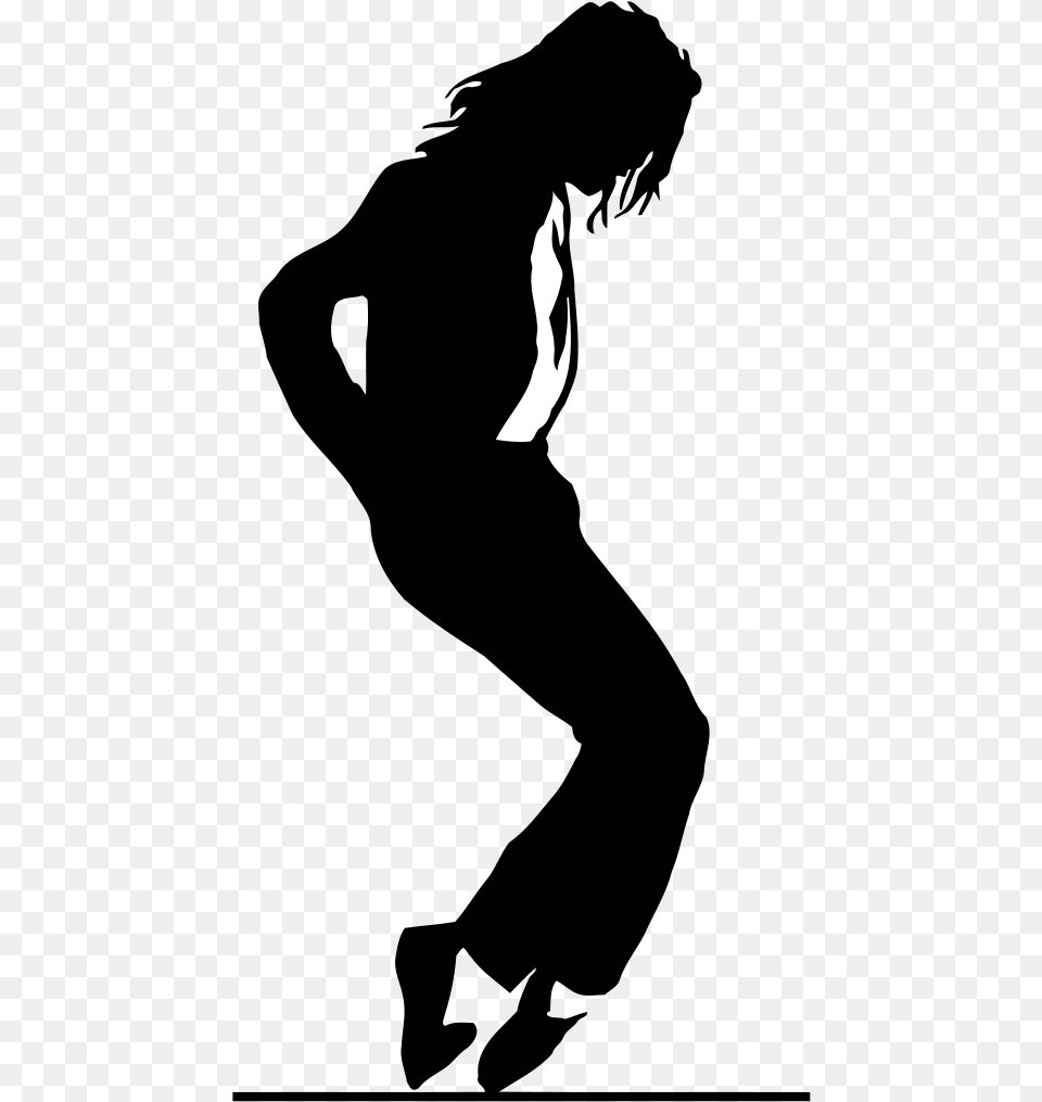 Micheal Jackson Crown Clipart Black And White Picture Michael Jackson Silhouette, Adult, Male, Man, Person Png Image