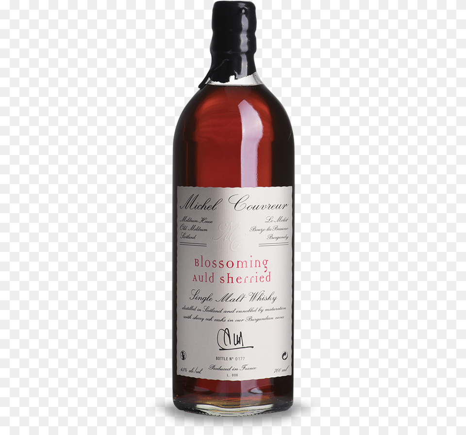 Michel Couvreur Blossoming Auld Sherried Single Malt Michel Couvreur Blossoming Auld Sherried, Alcohol, Beverage, Liquor, Food Free Png