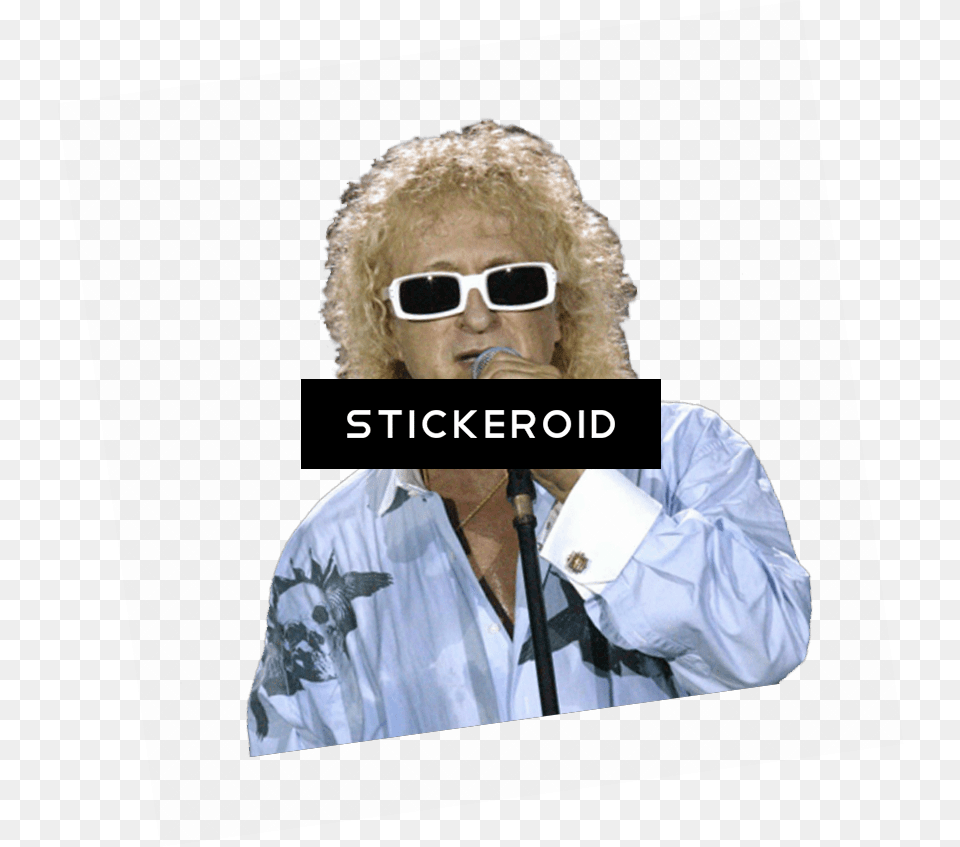 Michel Polnareff Singing Music, Accessories, Sunglasses, Clothing, Electrical Device Free Png Download