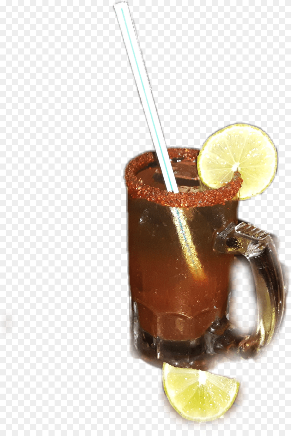 Michelada Cuba Libre, Smoke Pipe, Cup, Alcohol, Cocktail Free Png Download