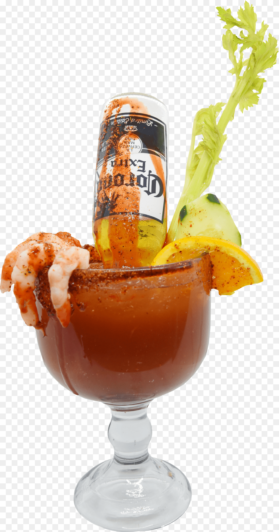 Michelada Vip Clamato Preparado, Glass, Alcohol, Beverage, Cocktail Png Image