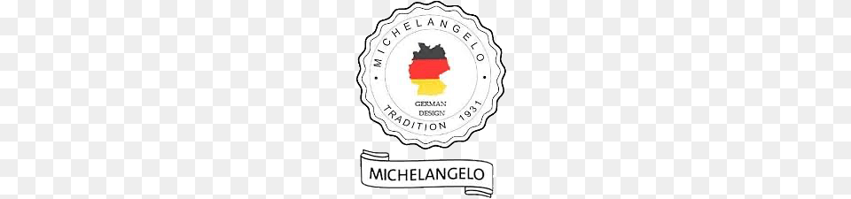 Michelangelo Logo, Badge, Symbol, Sticker, Emblem Free Png Download