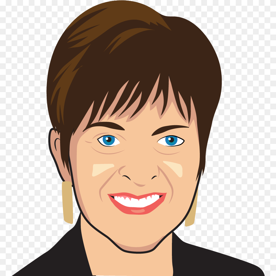 Michele Koch Cartoon, Face, Head, Person, Photography Free Transparent Png