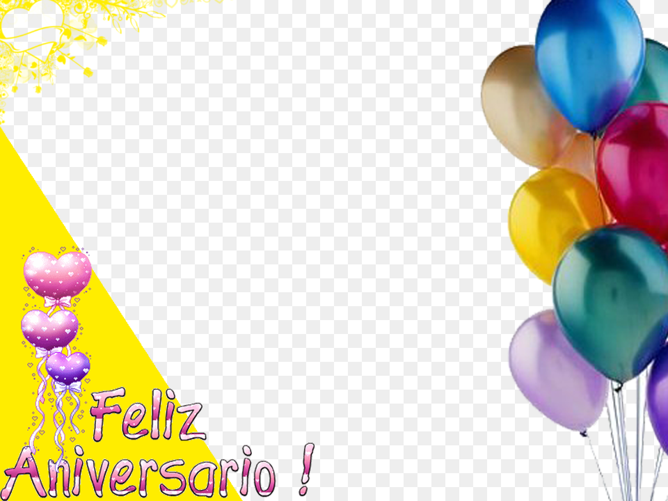 Michele Molduras Para Aniversrio X Birthday, Balloon, People, Person Png Image