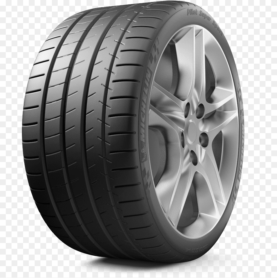 Michelin Pilot Super Sport Bsw, Alloy Wheel, Car, Car Wheel, Machine Free Png Download