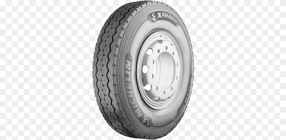 Michelin X Guard Tyre, Alloy Wheel, Vehicle, Transportation, Tire Png