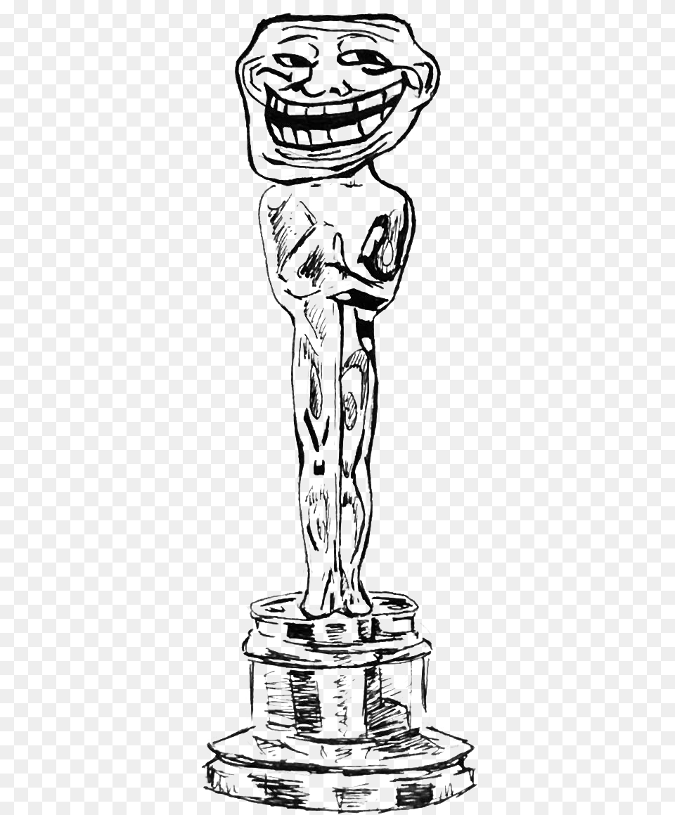 Michelle Ng Hoax At The Oscars Sketch, Glass, Goblet, Person Free Png Download