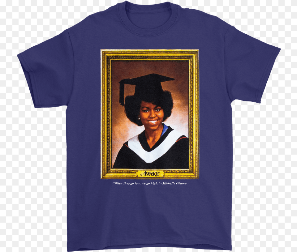 Michelle Obama, Clothing, T-shirt, Person, People Png