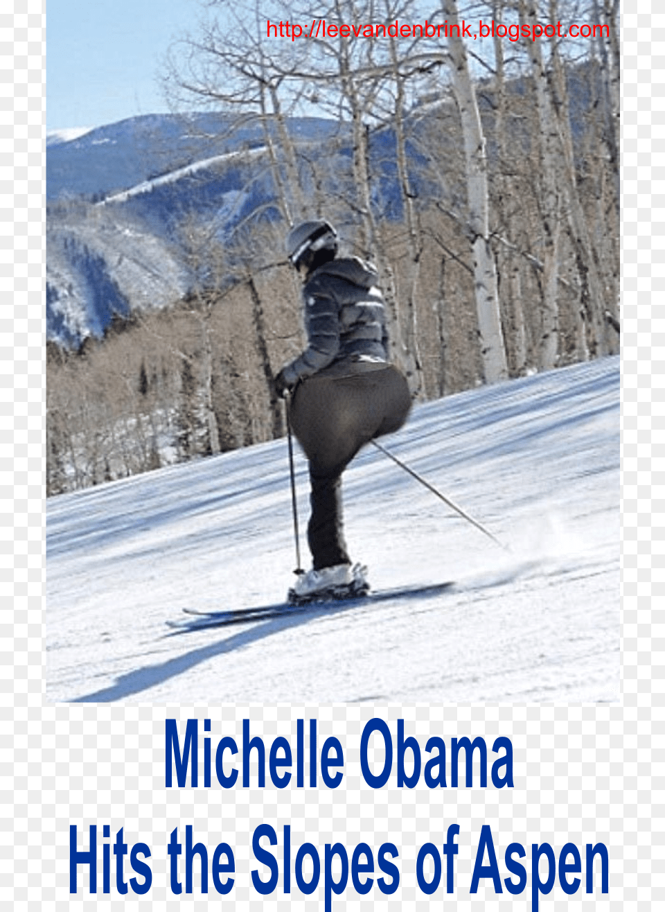 Michelle Obama, Nature, Outdoors, Person, Snow Png