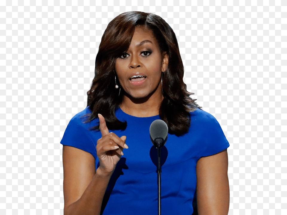 Michelle Obama Democratic National Convention White House, Adult, Person, People, Microphone Png