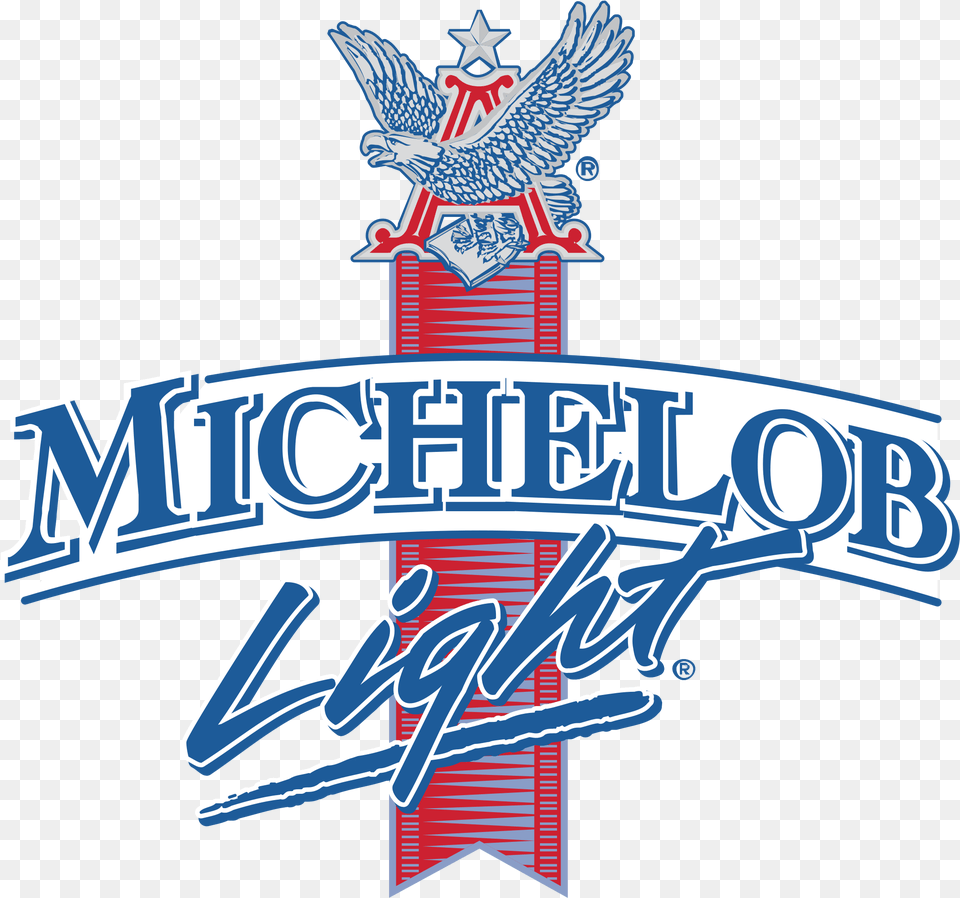 Michelob Light Logo Black Michelob Light Beer Logo, Emblem, Symbol, Animal, Bird Png