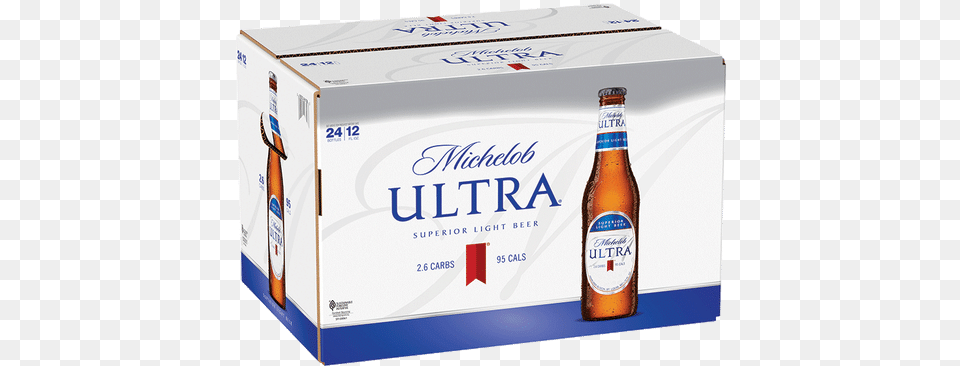 Michelob Ultra 12 Pack Bottles, Alcohol, Beer, Beer Bottle, Beverage Free Transparent Png