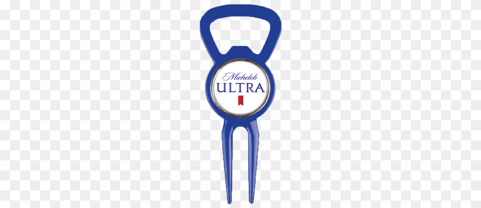 Michelob Ultra Divot Tool And Bottle Opener Michelob Ultra Ligh Beer 18 Pack 12 Fl Oz Bottles, Cutlery, Logo, Fork, Smoke Pipe Png