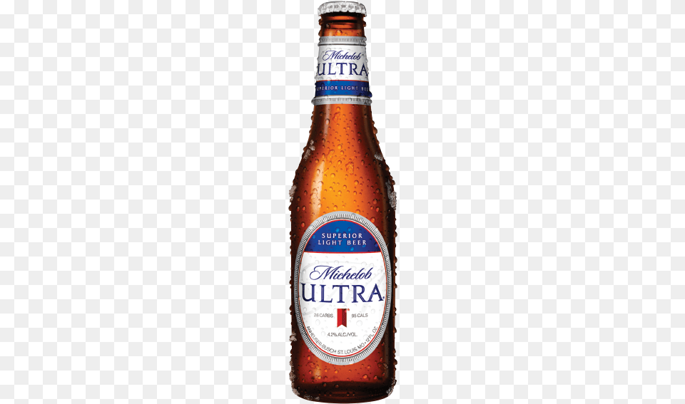 Michelob Ultra Has 95 Calories And Michelob Ultra Bottle, Alcohol, Beer, Beer Bottle, Beverage Png