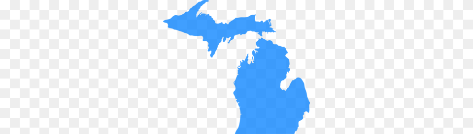 Michigan Blue Clip Art, Chart, Plot, Map, Person Free Transparent Png