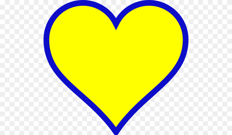 Michigan Blue Gold Heart Clip Art Png
