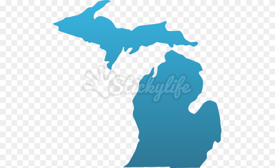 Michigan Custom State Decals, Chart, Plot, Baby, Person Free Png