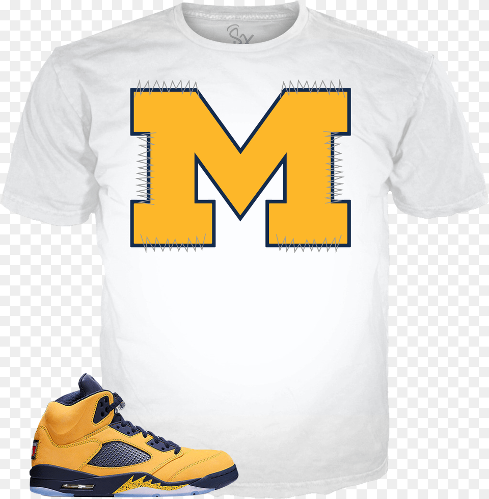 Michigan Michigan State Divided, Clothing, Footwear, Shirt, Shoe Png Image