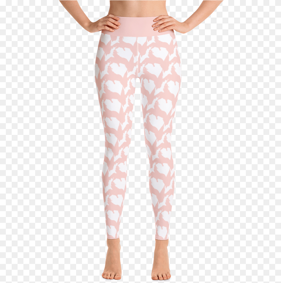 Michigan Mitten Yoga Pants, Clothing, Hosiery, Tights Png