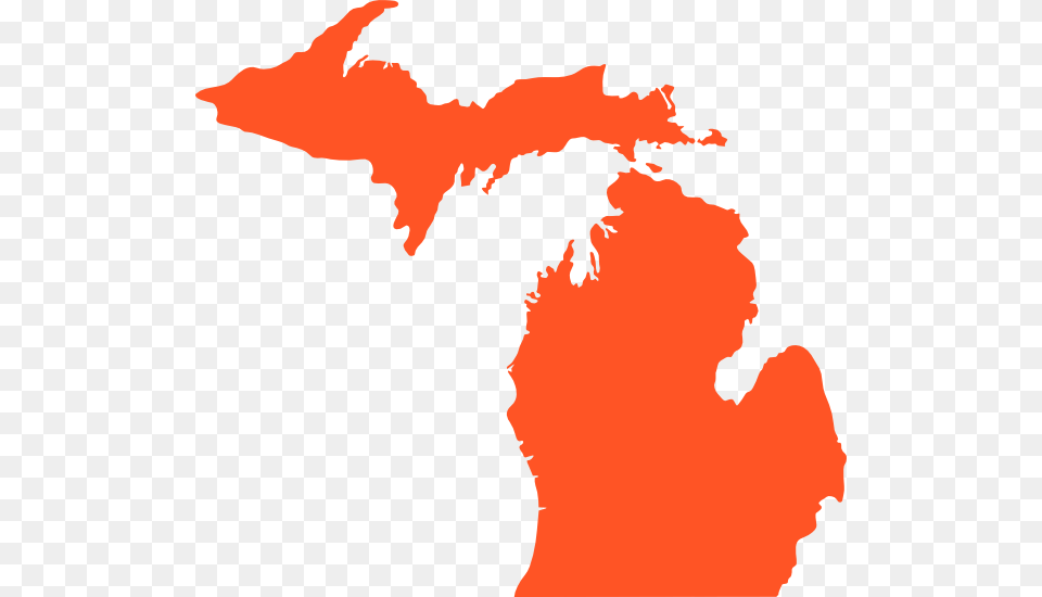Michigan Orange Clip Art, Plot, Chart, Map, Food Png