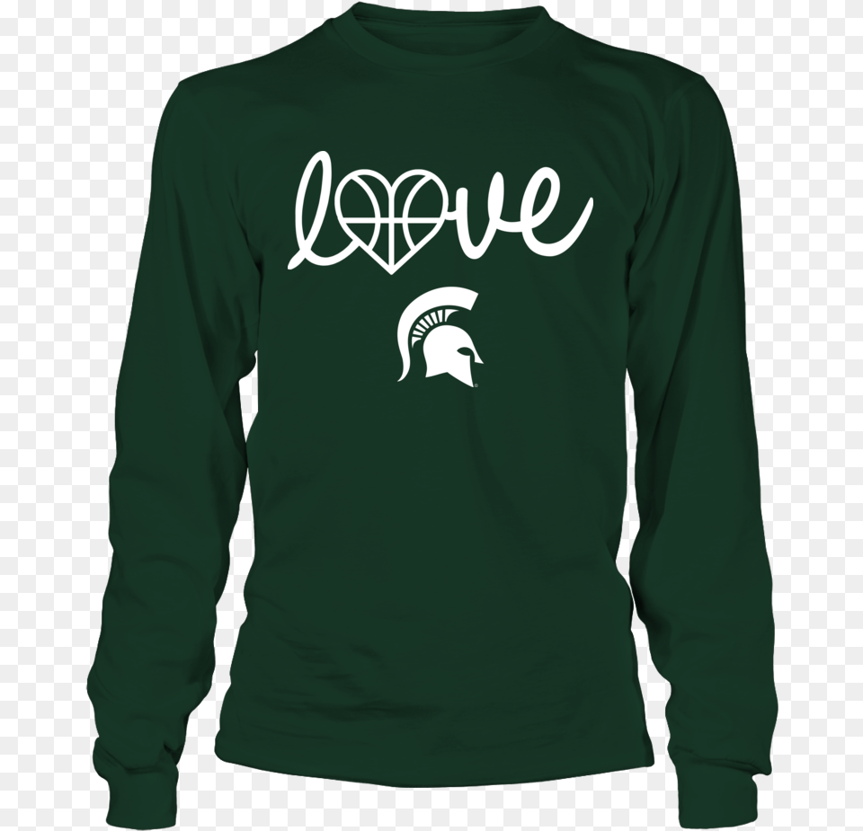 Michigan State Spartans, Clothing, Long Sleeve, Sleeve, T-shirt Free Transparent Png