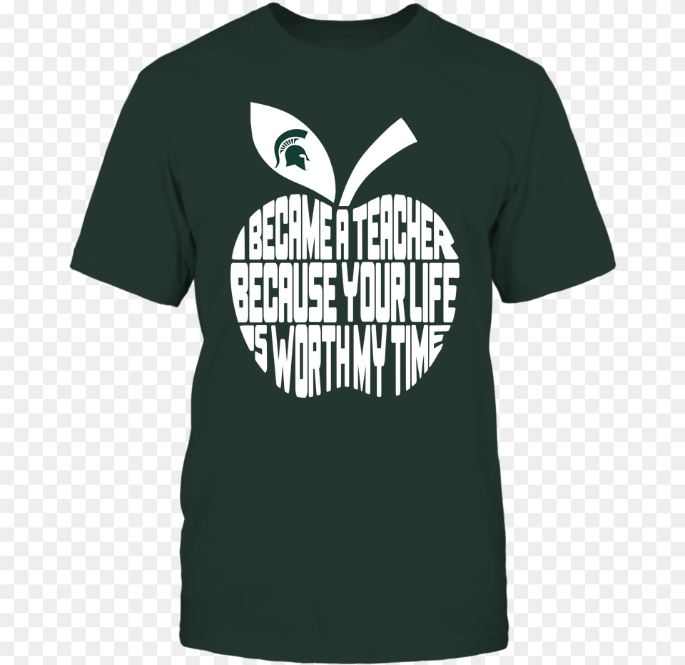 Michigan State Spartans Fanprint Football Logos, Clothing, Shirt, T-shirt Free Png