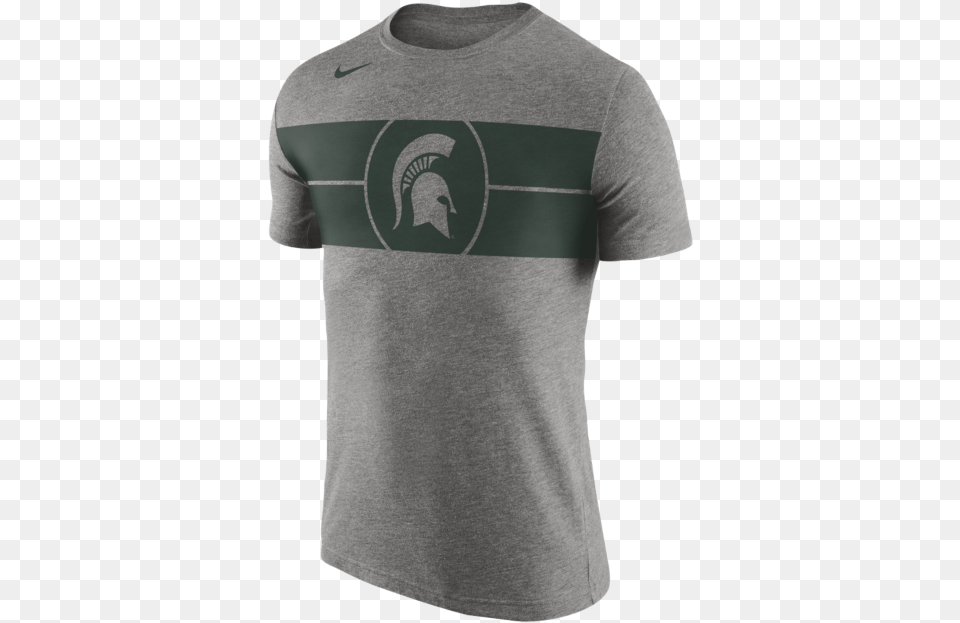 Michigan State Spartans Nike College Tri Blend Basketball, Clothing, T-shirt, Shorts, Flag Free Transparent Png
