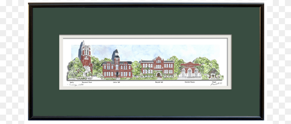 Michigan State University Michigan, Art, Painting, Text, Architecture Free Png Download