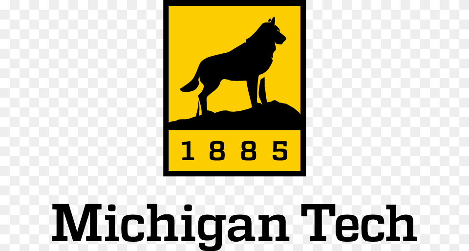 Michigan Tech Logo, Animal, Canine, Dog, Mammal Free Transparent Png