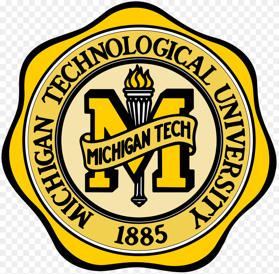 Michigan Technological University, Badge, Logo, Symbol, Emblem Free Png Download