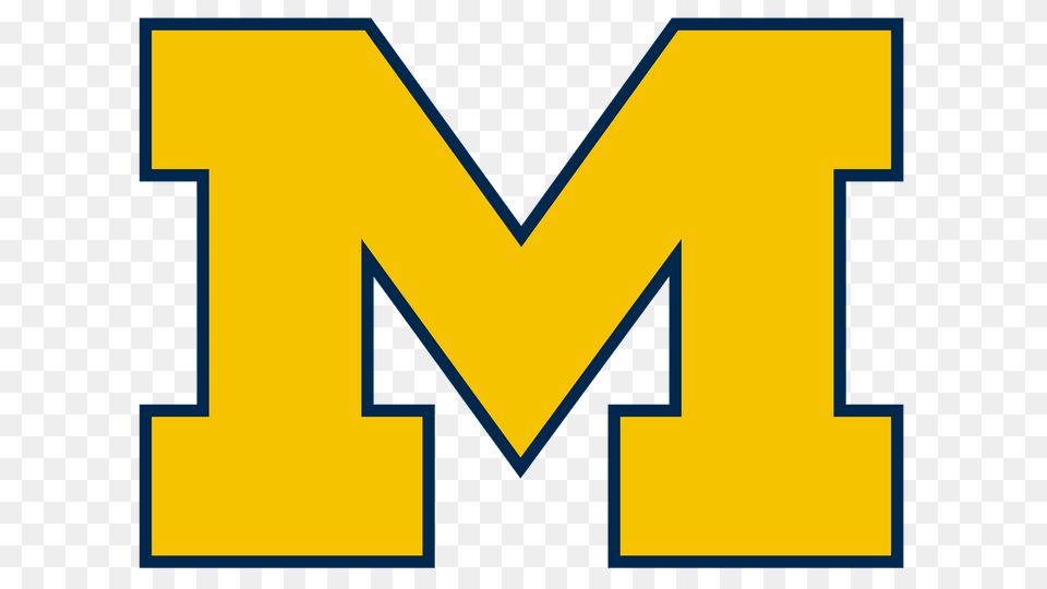 Michigan Wolverines Logo, Symbol, Text Png Image