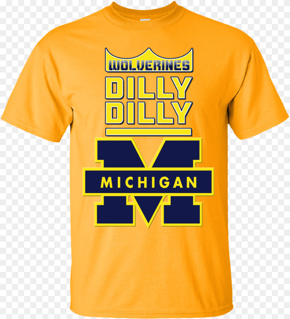 Michigan Wolverines Logo, Clothing, Shirt, T-shirt Png