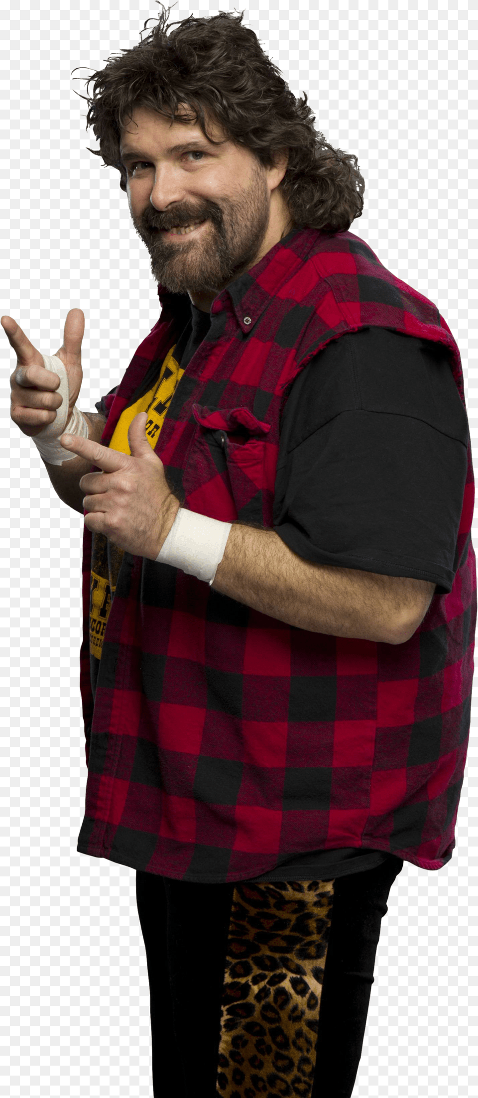 Mick Foley, Person, Body Part, Finger, Hand Free Png Download