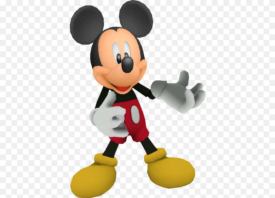 Mickey 3d Disney Kindom Hearts Mouse Animal, Baby, Person, Cartoon Png