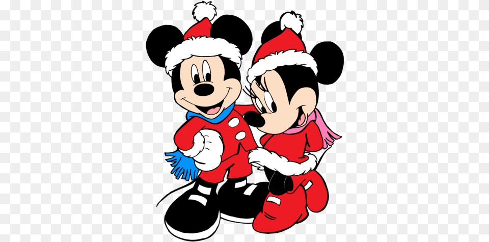 Mickey Amp Minnie39s Christmas Happy Christmas Mickey Mouse, Book, Comics, Publication, Baby Free Transparent Png