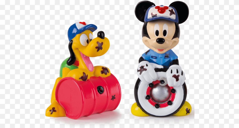 Mickey Amp Pluto Magic Bath Set Mickey And Pluto Magic Bath Set, Figurine Png