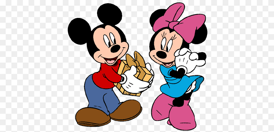 Mickey And Friends Christmas Clip Art Disney Clip Art Galore, Cartoon, Baby, Person Free Png