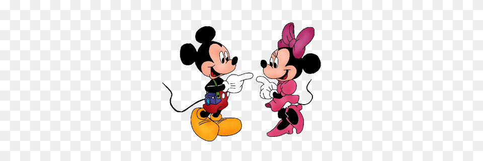 Mickey And Minnie Baking Clipart, Cartoon, Nature, Outdoors, Snow Free Png Download