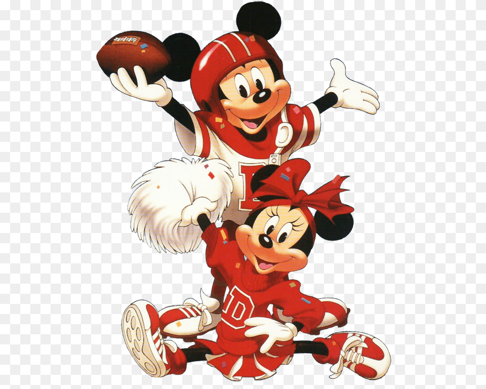 Mickey And Minnie Cheerleader, Sport, Rugby Ball, Rugby, Ball Free Transparent Png
