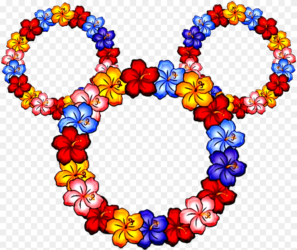 Mickey And Minnie Hawaiian, Accessories, Necklace, Jewelry, Plant Free Transparent Png