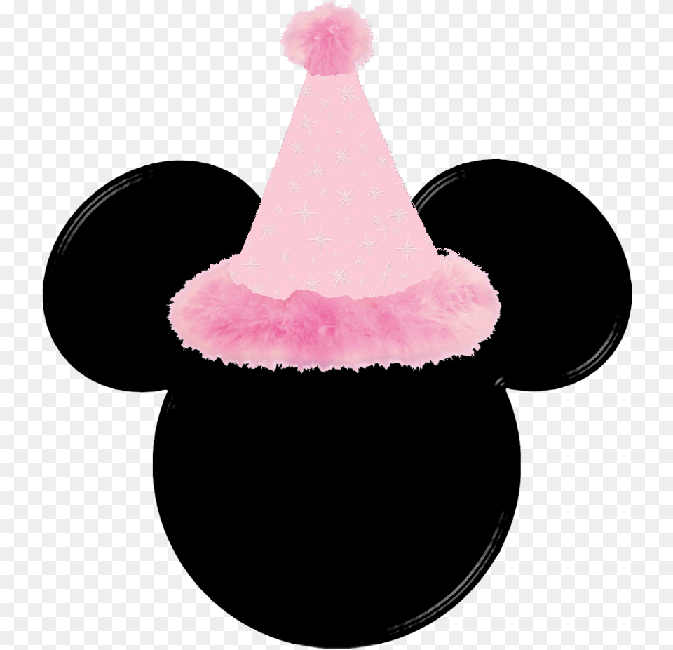Mickey And Minnie Heads Minnie Mouse, Clothing, Hat, Party Hat Free Png