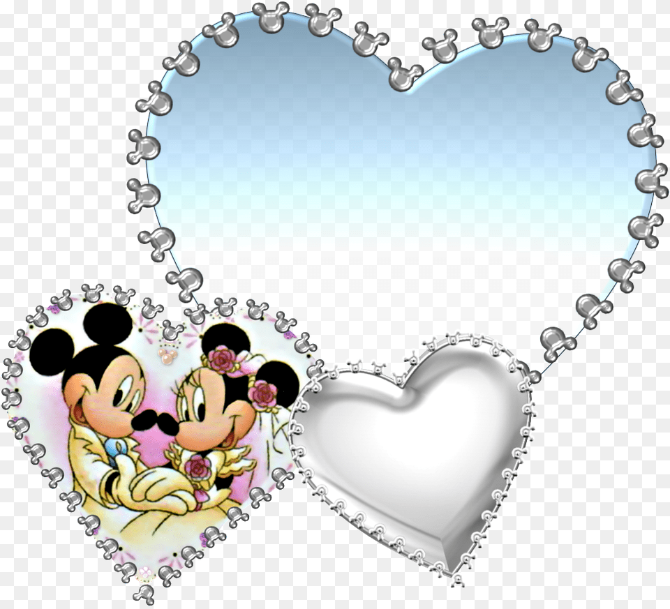 Mickey And Minnie Mickey Mouse, Accessories, Jewelry, Necklace, Heart Png Image