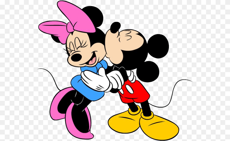 Mickey And Minnie Mouse, Cartoon, Baby, Person, Face Free Png