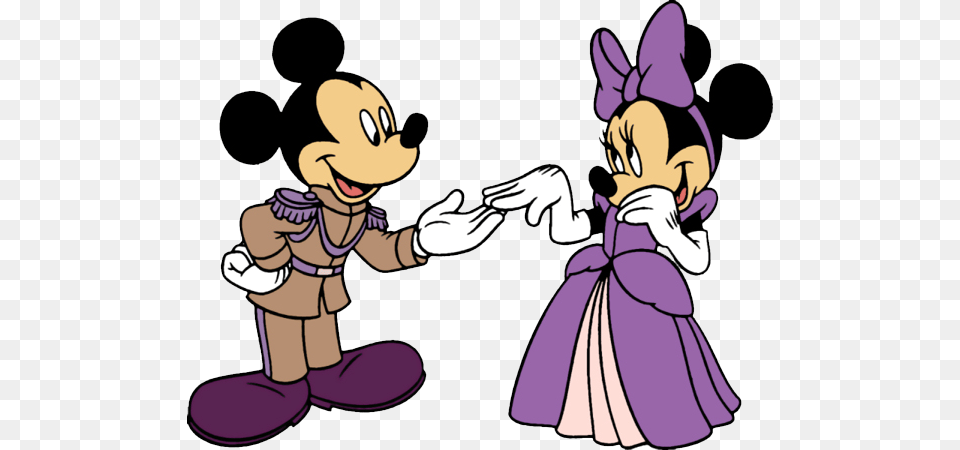 Mickey And Minnie Mouse Clipart Cute Minnie Amp Mickey Mouse, Book, Comics, Publication, Baby Png Image