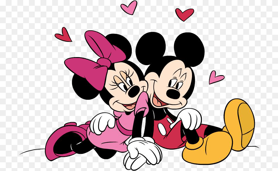 Mickey And Minnie Mouse Clipart Mickey Mouse And Minnie Mouse, Cartoon, Baby, Person, Face Free Transparent Png